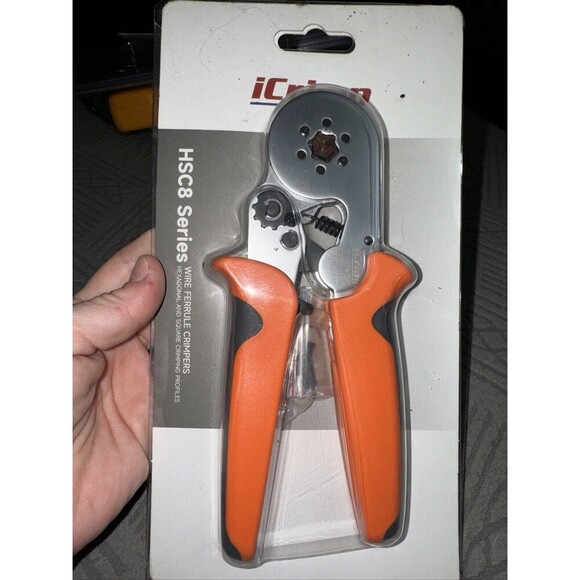 Iwiss Crimping Tools Stripper Cable Cutter HSC8 6-6, 0.25-6.0mm, AWG23-10.BB4 - Picture 1 of 2